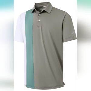 Performance Quick Dry Print Golf Polo Maelreg Size L